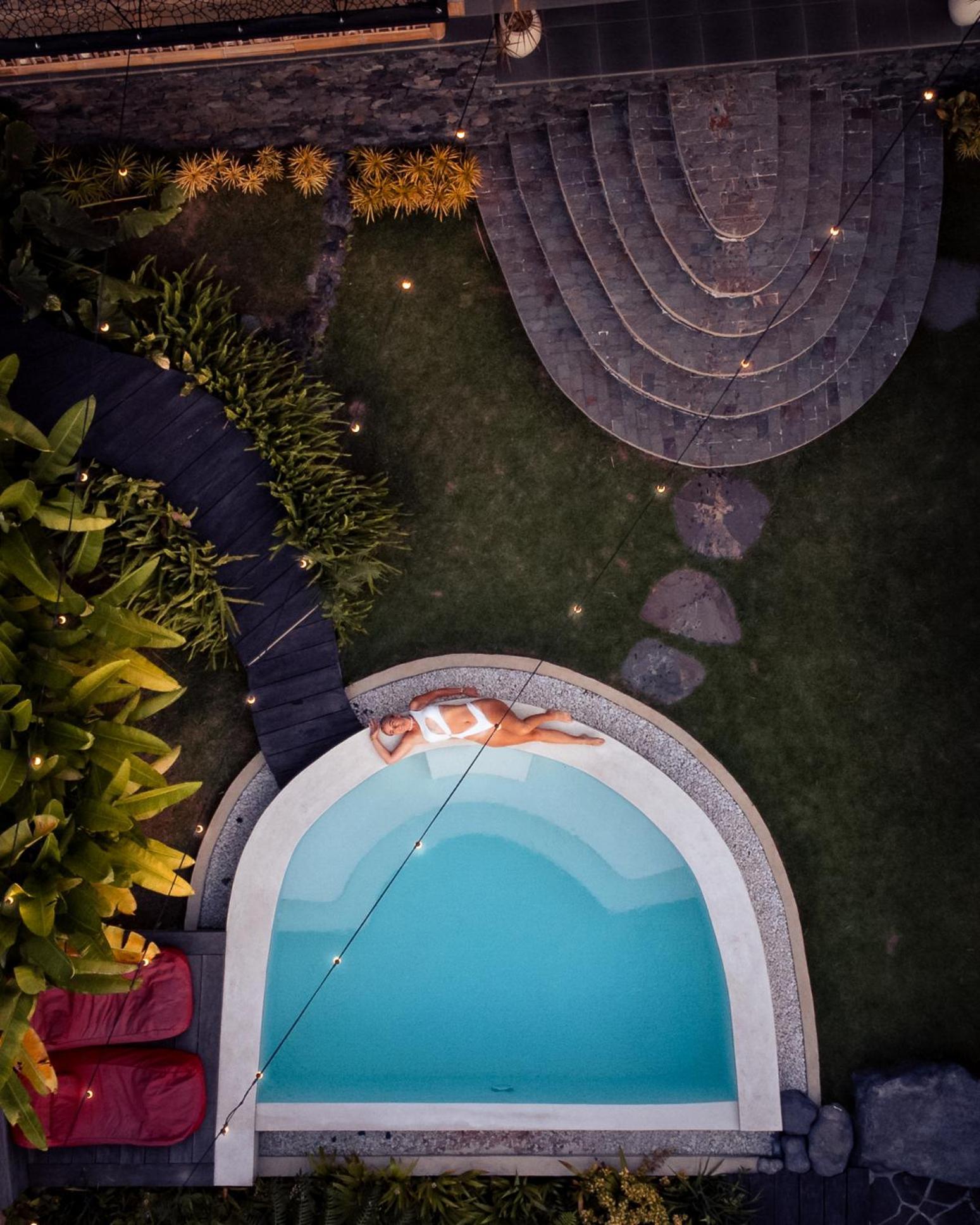 Makerti Bali~Bamboo House Villa Selat Buitenkant foto