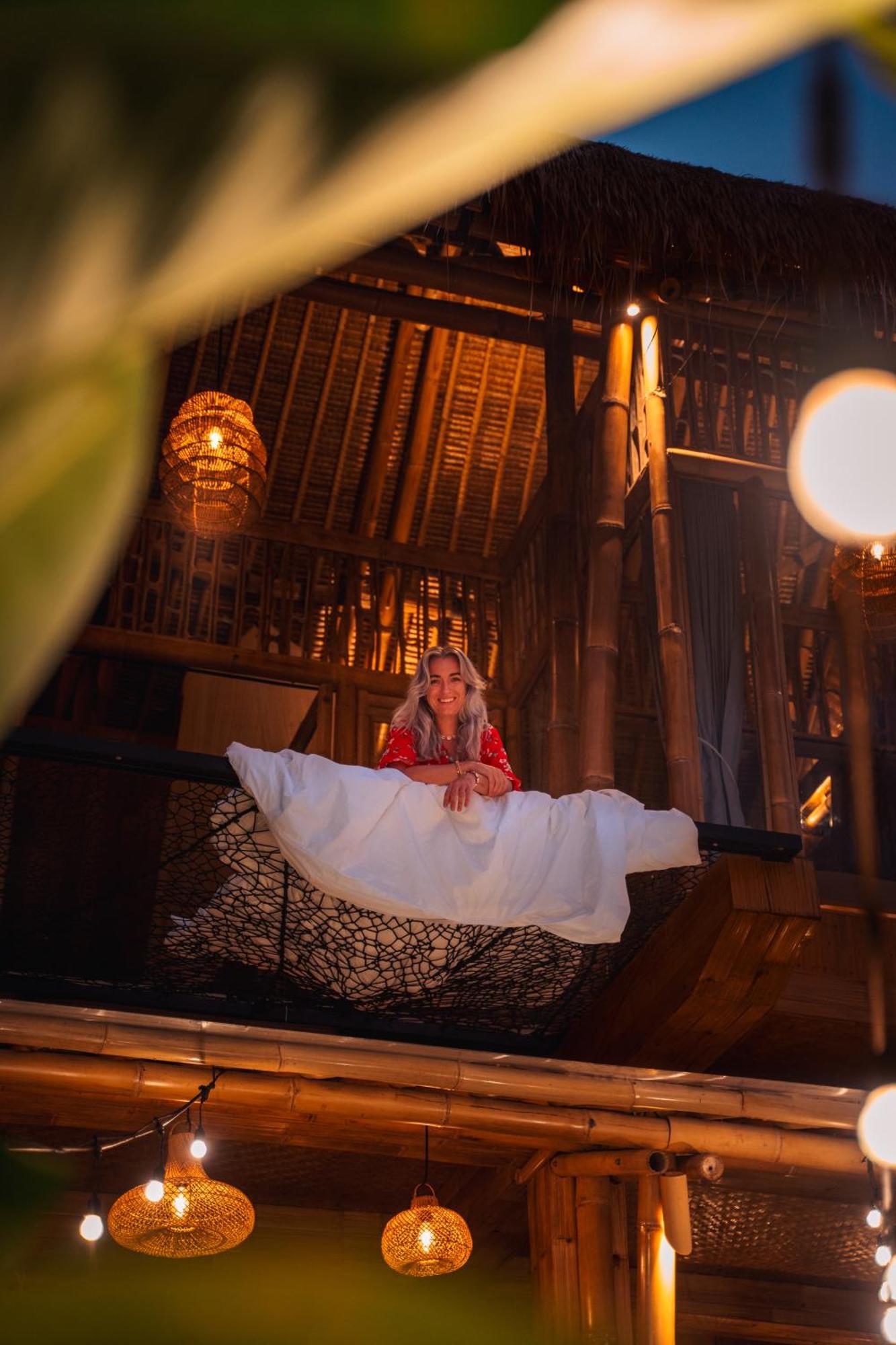 Makerti Bali~Bamboo House Villa Selat Buitenkant foto