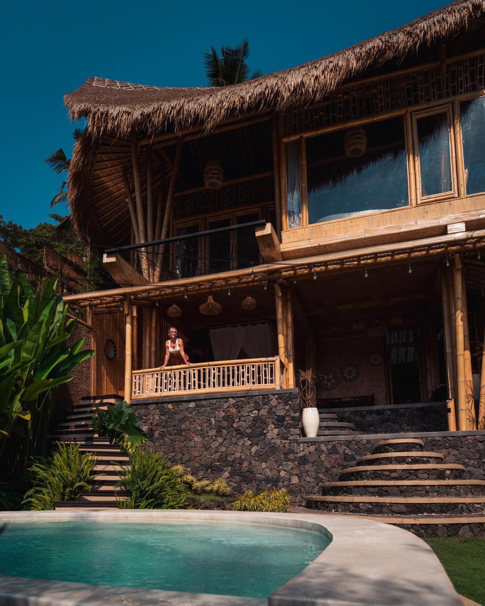 Makerti Bali~Bamboo House Villa Selat Buitenkant foto