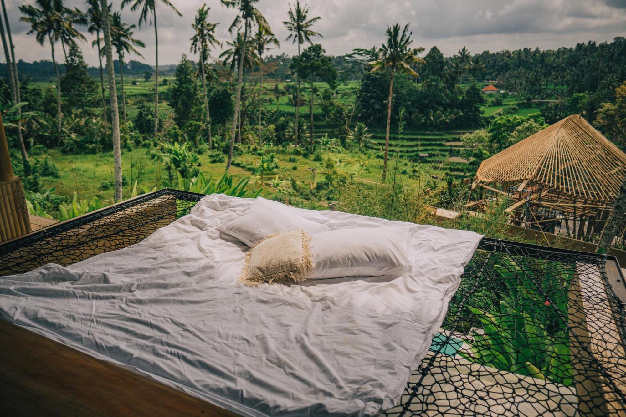 Makerti Bali~Bamboo House Villa Selat Buitenkant foto